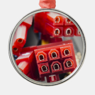 Computers Cable Connector Metal Tree Decoration