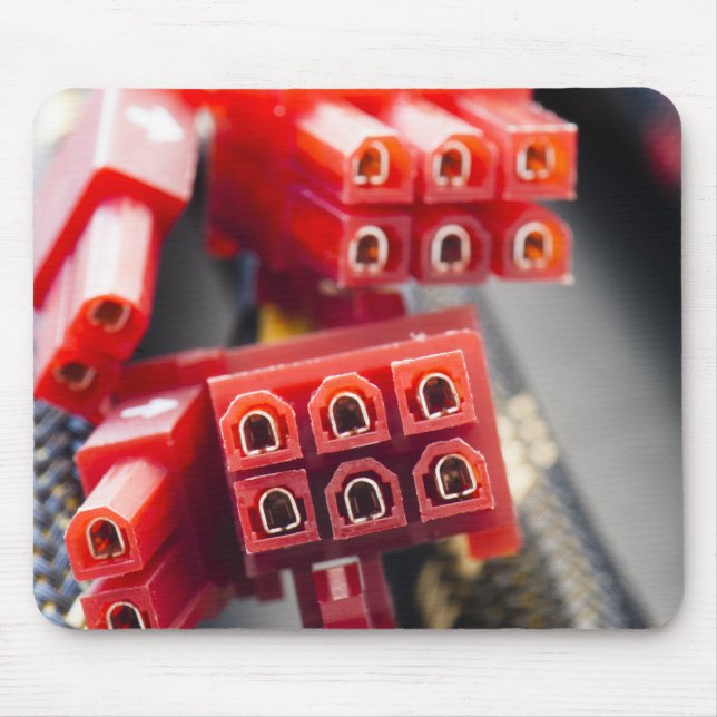 Computers Cable Connector Mouse Mat (Front)