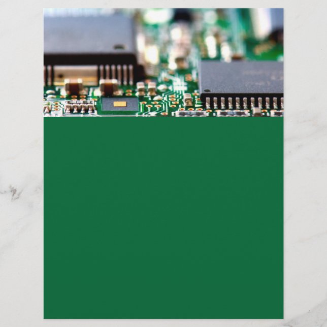 Computer's chip closeup flyer (Front)