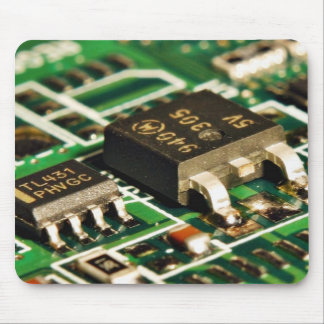 Computers Chips Circuits Mouse Mat