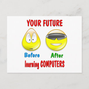 Computers Future Postcard