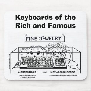 Computious & DotComplicated(TM) Bling-Bling Mouse Mat