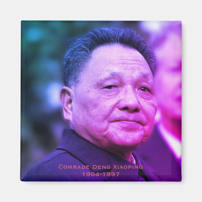 Comrade Deng Xiaoping - Chinese Leader Magnet (Front)