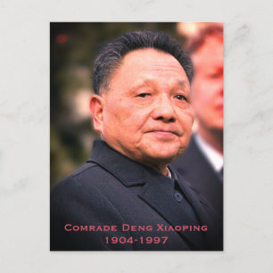 Comrade Deng Xiaoping - Chinese Leader Postcard
