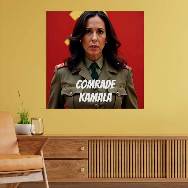 Comrade Kamala 2024 Poster (Living Room 2)