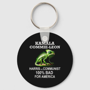 Comrade Kamala Commie Leon Commieleon Communist Ha Key Ring