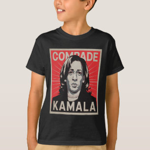 Comrade Kamala Shirt Funny Political Wearing Pearl