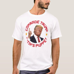 Comrade Trump: Putin's Puppet Soviet Illustration T-Shirt