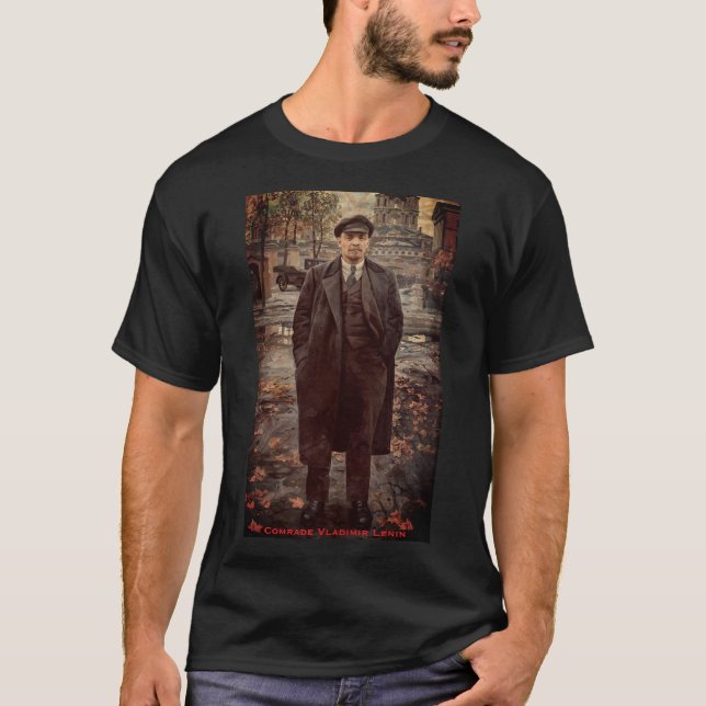 Comrade Vladimir Lenin, Head of Soviet Union, USSR T-Shirt (Front)