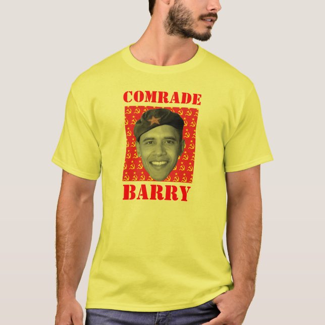COMRADEf, COMRADE, BARRY T-Shirt (Front)