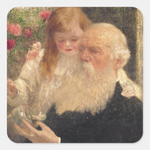 Comrades: John Galsworthy's niece Square Sticker