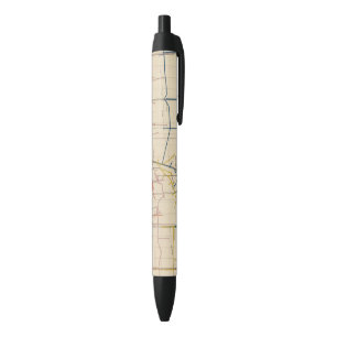 Comstock Mine Maps Number VI Black Ink Pen