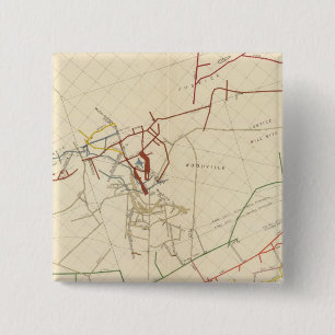 Comstock Mine Maps Number VIII 15 Cm Square Badge