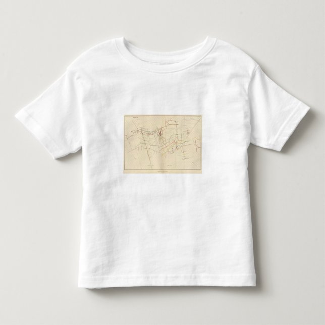 Comstock Mine Maps Number VIII Toddler T-Shirt (Front)