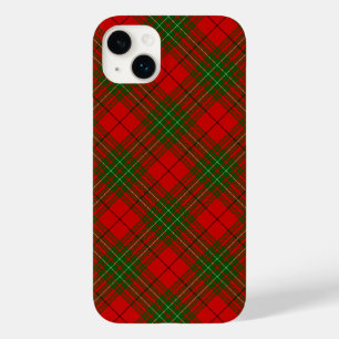 Comyn tartan red green plaid Case-Mate iPhone 14 plus case