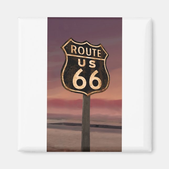 CON02CRFC Route 66.tif Magnet (Front)