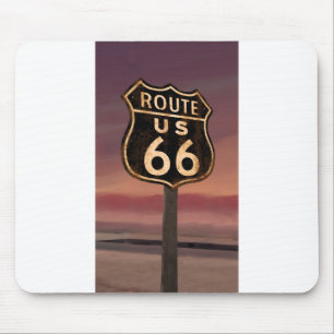 CON02CRFC Route 66.tif Mouse Mat