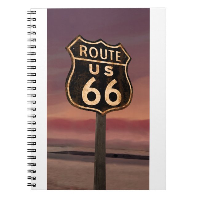 CON02CRFC Route 66.tif Notebook (Front)