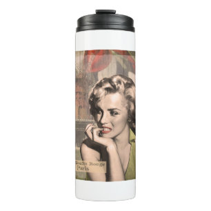 CON13CRBWRD-V4 The Thinker Red Lips.tif Thermal Tumbler
