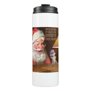 CON32 Santa 2 Sugar Plums.tif Thermal Tumbler