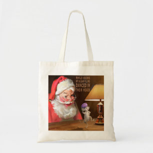 CON32 Santa 2 Sugar Plums.tif Tote Bag