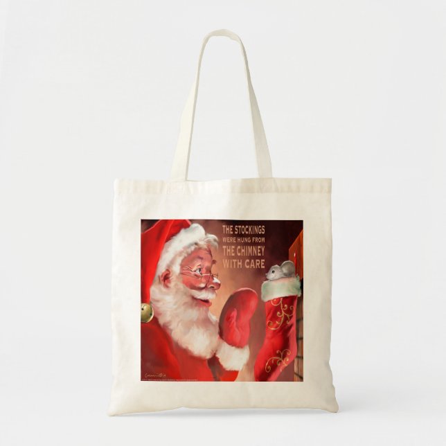 CON33 Santa 3 Stockings.tif Tote Bag (Front)