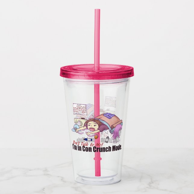 Con Crunch Acrylic Tumbler (Front)
