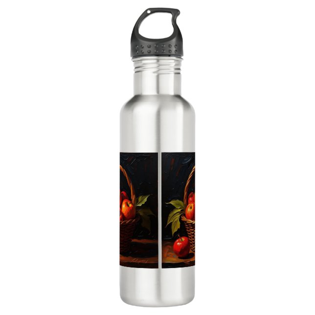 con Diseño de frutero 710 Ml Water Bottle (Front)