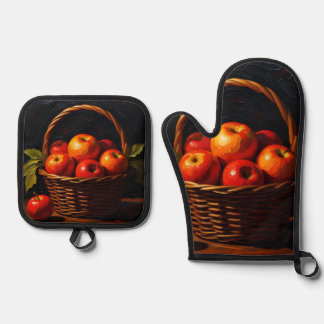 con frutero oven mitt & pot holder set
