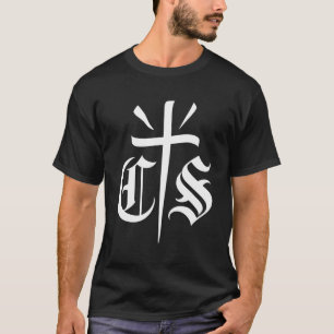 Con Safos Cs Cholo Chicano Cross Pachuco T-Shirt