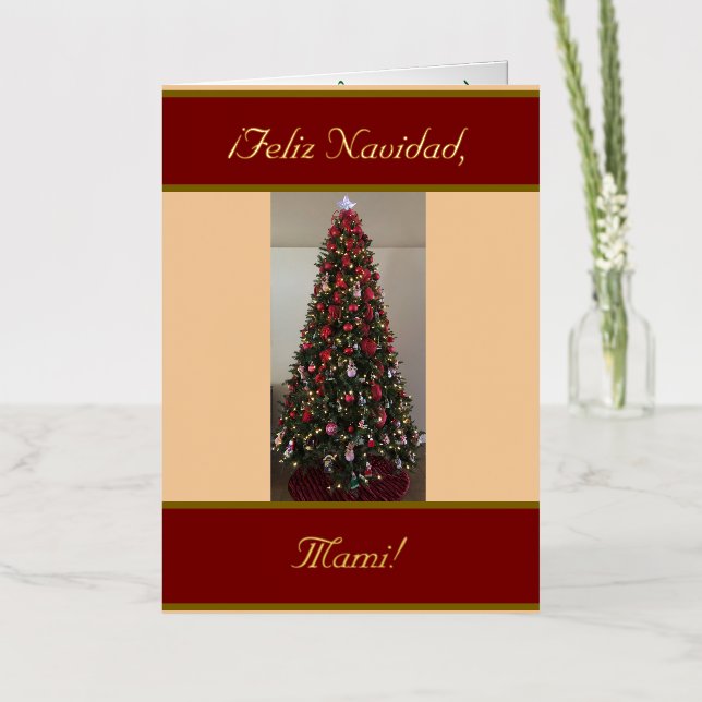 Con Todo Nuestro Amor, Mami, Spanish Greeting Card (Flower)