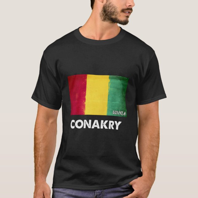 Conakry Guinea T-Shirt (Front)