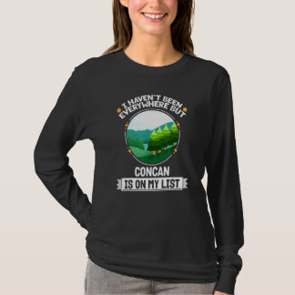 Concan Is On My List Nature Outdoor Trees Wildlif T-Shirt