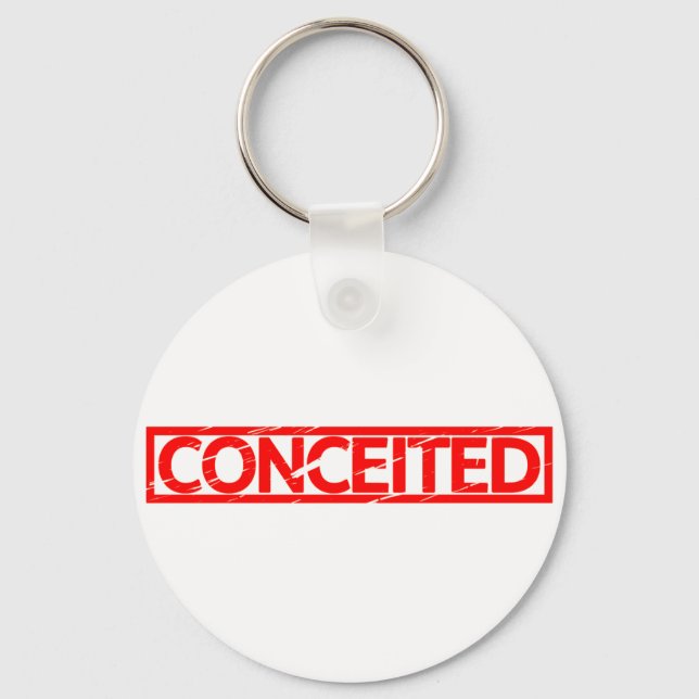 Conceited Stamp Key Ring (Front)