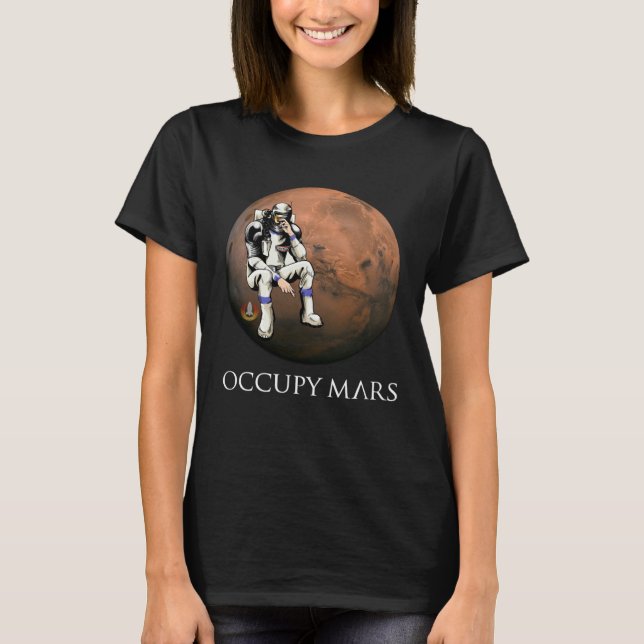 Concellation 2021 Occupy Mars 1 T-Shirt (Front)