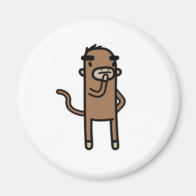 Concentrating Monkey Magnet (Front)