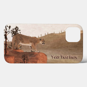 Concentration - Cougar iPhone 13 Case