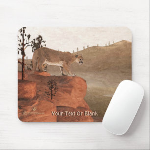 Concentration - Cougar Mouse Mat