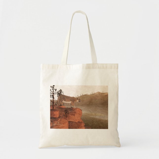 Concentration - Cougar Tote Bag (Front)