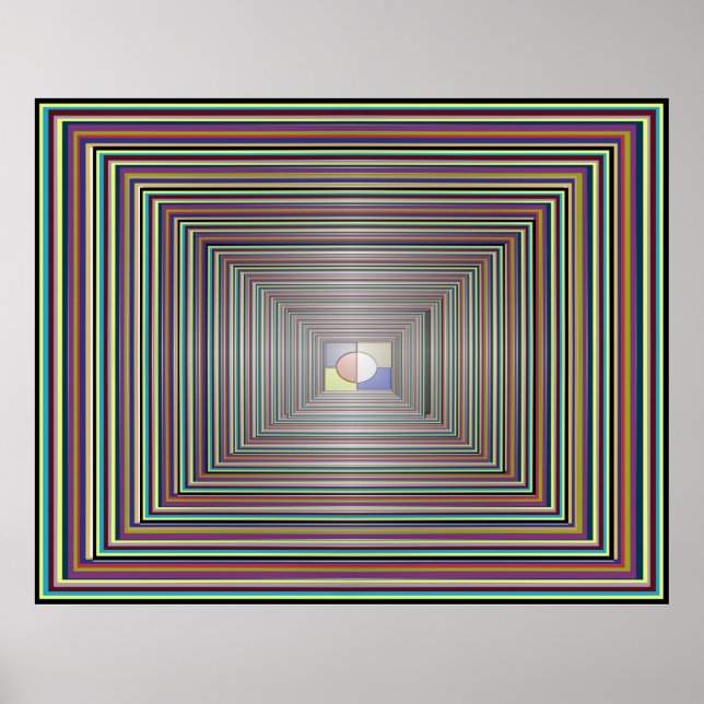 Concentration Meditation Visualisation Poster (Front)