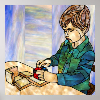 Concentration with the Binomial Cube Poster