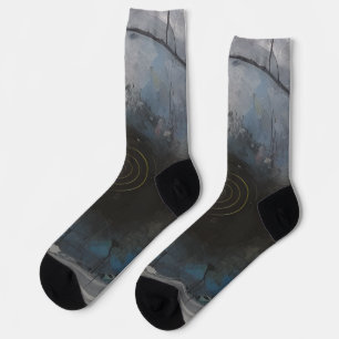 Concentric Abyss Socks