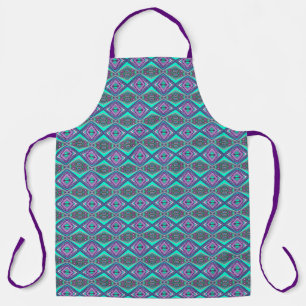 Concentric Circled To The Point Abstract Apron