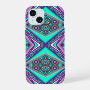Concentric Circled To The Point Abstract iPhone 15 Case