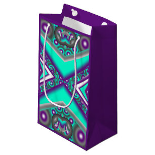 Concentric Circled To The Point Abstract Small Gift Bag