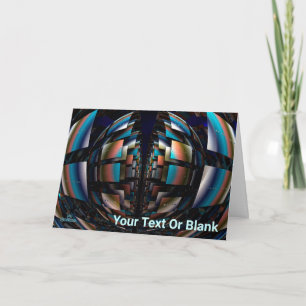 Concentric Hemispheres Card
