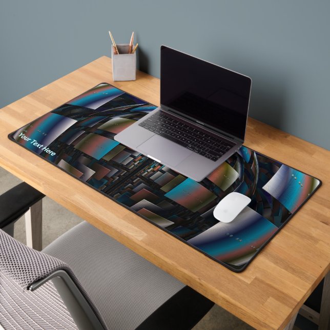 Concentric Hemispheres Desk Mat (Office 2)