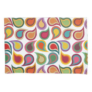 Concentric Paisleys  Pillowcase