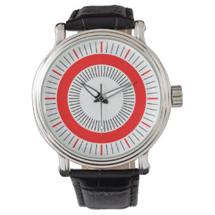 Concentric Rays - Red Watch