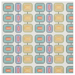 Concentric Rectangles  Fabric